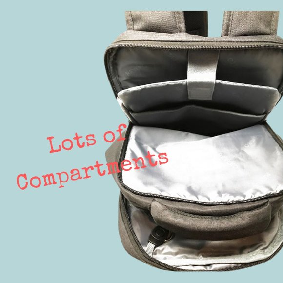 Reyleo Bags Reyleo Slim Business Laptop Backpack Poshmark